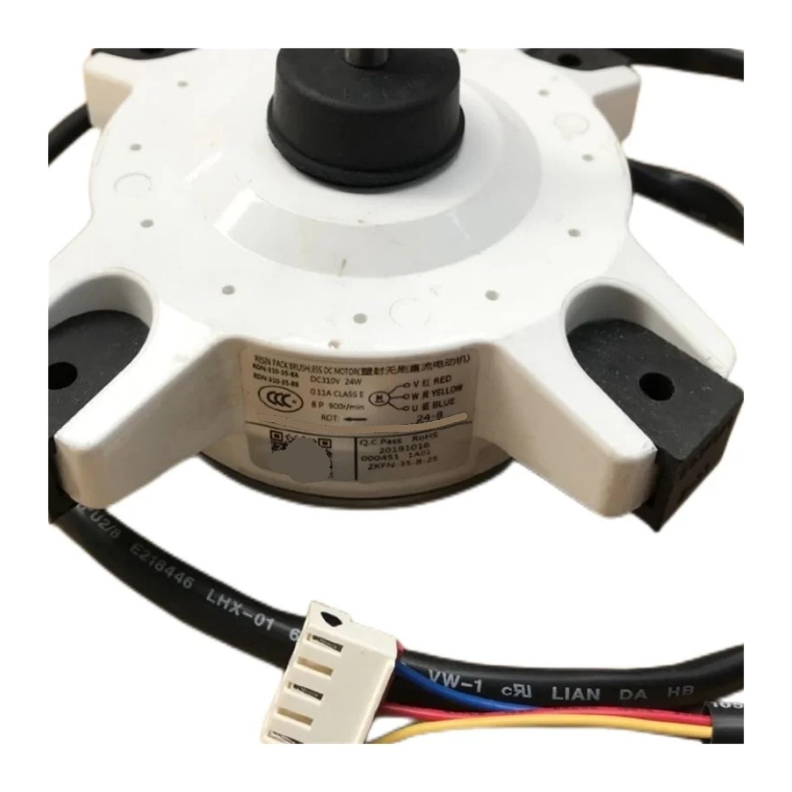 Motore Esterno CC for Aria Condizionata A Frequenza Variabile DC310V 24W, Compatibile Con AUX, Sostituzione Del Motore Della Ventola Esterna RDN-310-35-8A / B