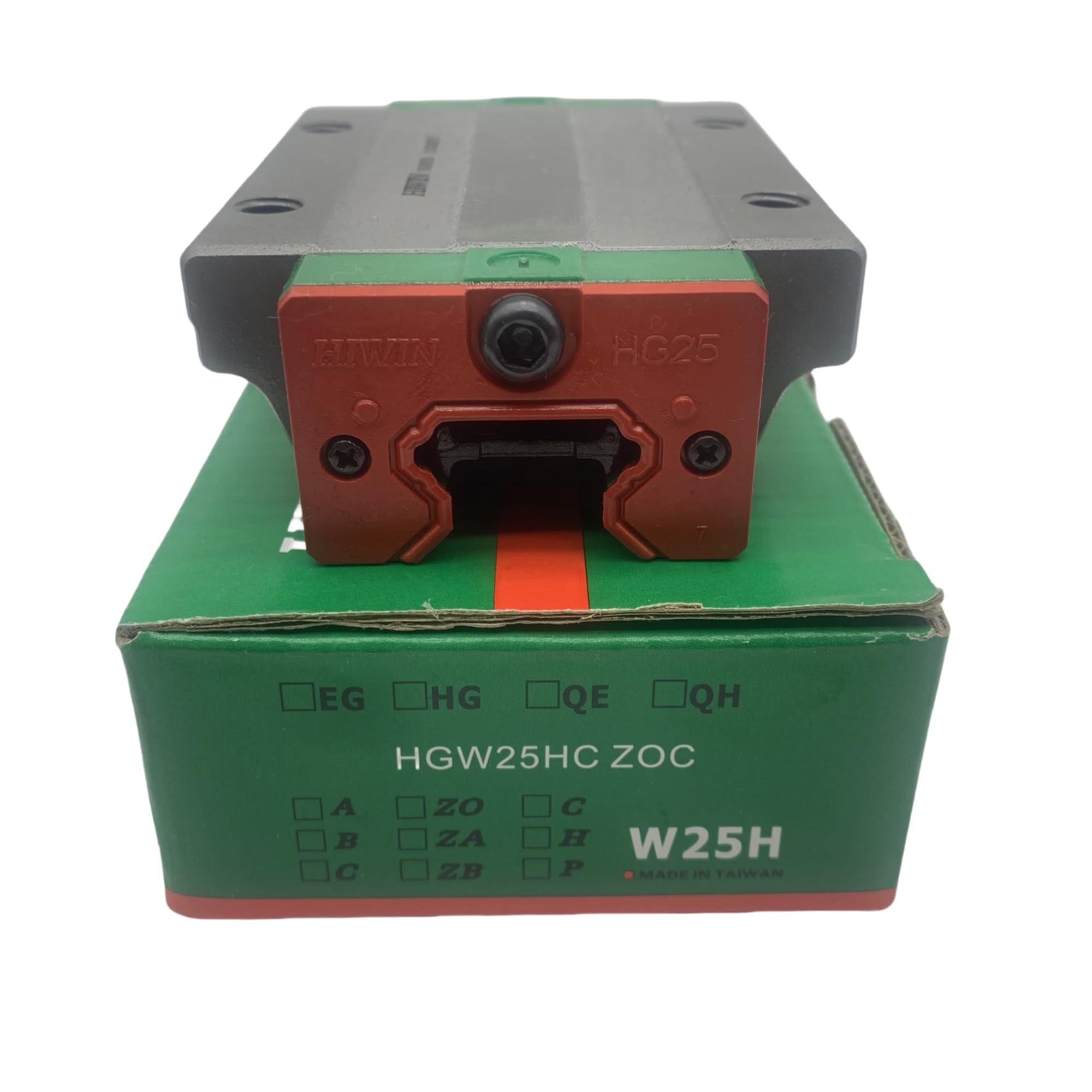 Guía Lineal HIWIN HGH25CA HGH25HA HGW25CC HGW25HC Rodamiento Bloque Rieles para CNC Impresora 3D