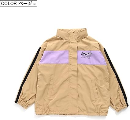 Amazon | [SISTER JENNI] フード収納ウィンドブレーカー 130
