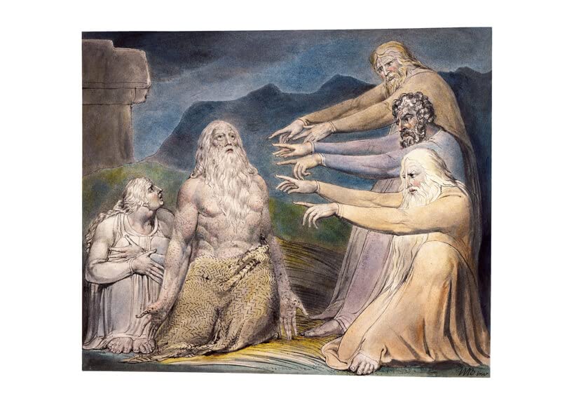 Affiche William Blake encadrée impression d'art premium