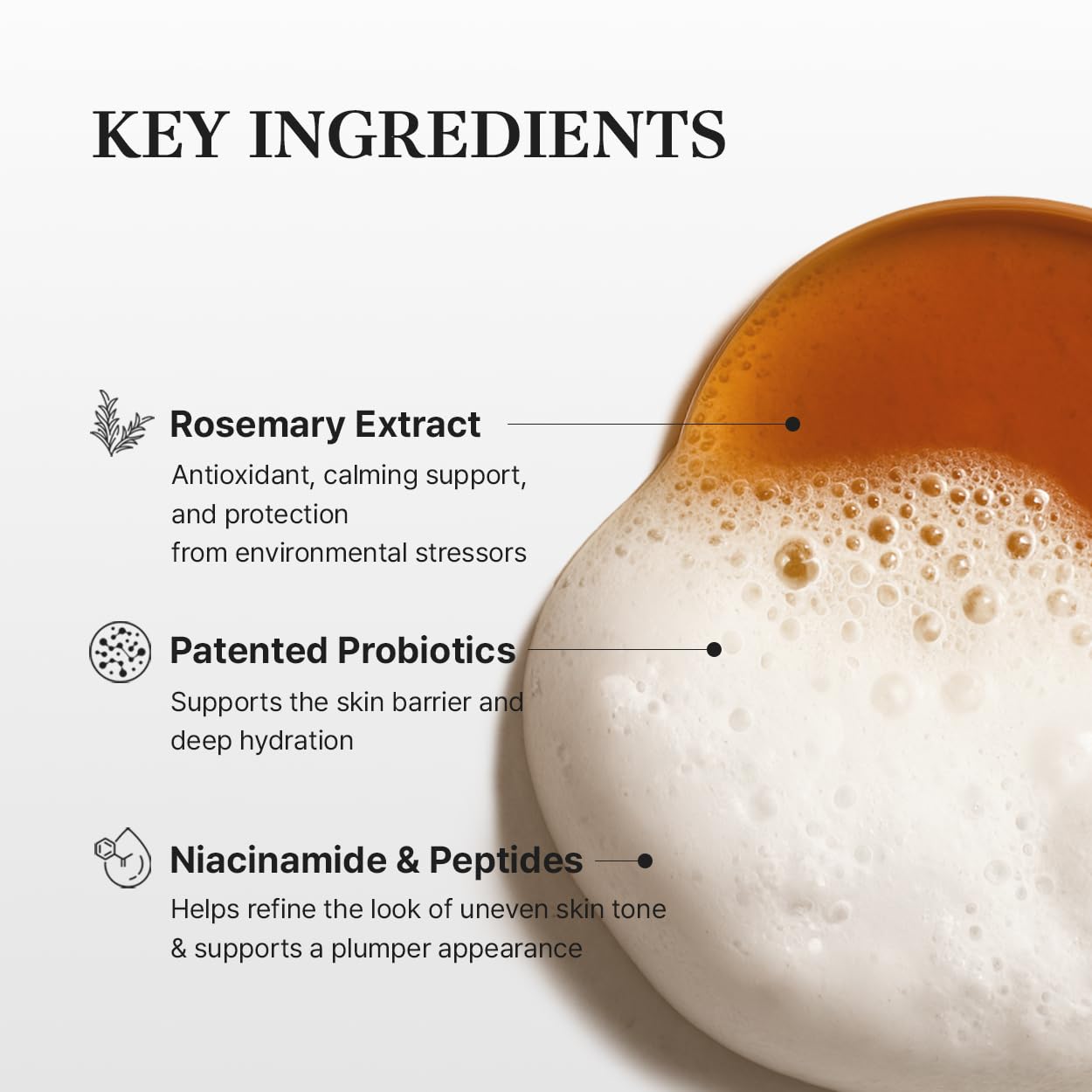 starlike Rosemary 68 Skin Biome Essence for Face | 3.38 Fl Oz (100 ml) | Micro-Bubble | 68% Concentrated Rosemary Extract | Niacinamide & Peptides | Balancing, Soothing & Calming | Korean Skincare - Image 7