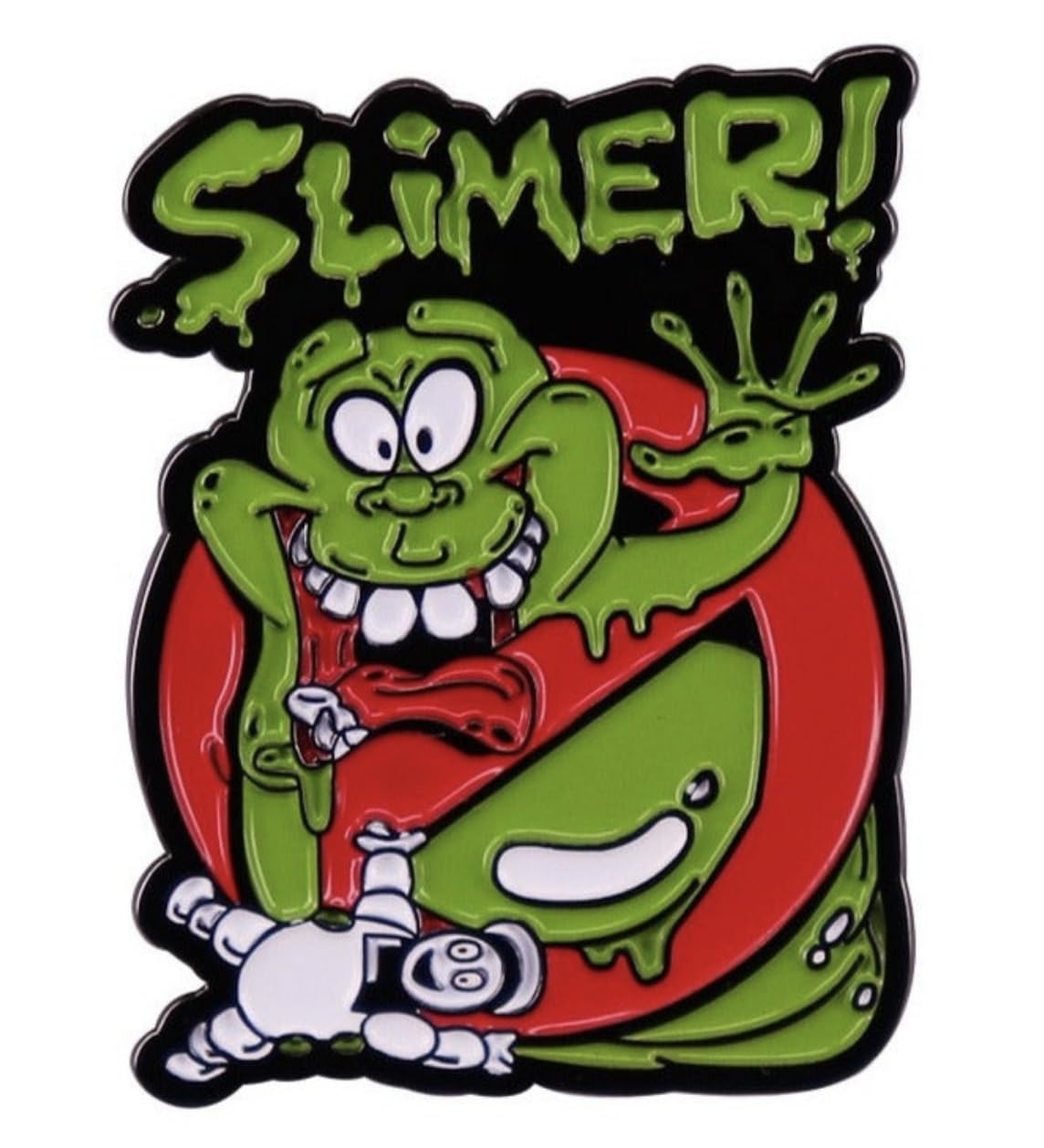 Slimer Stay Puft Marshmallow Man Doll Ghostbusters Ghost Busters No Ghosts Logo Symbol Sign Classic Comedy Movie 1.4