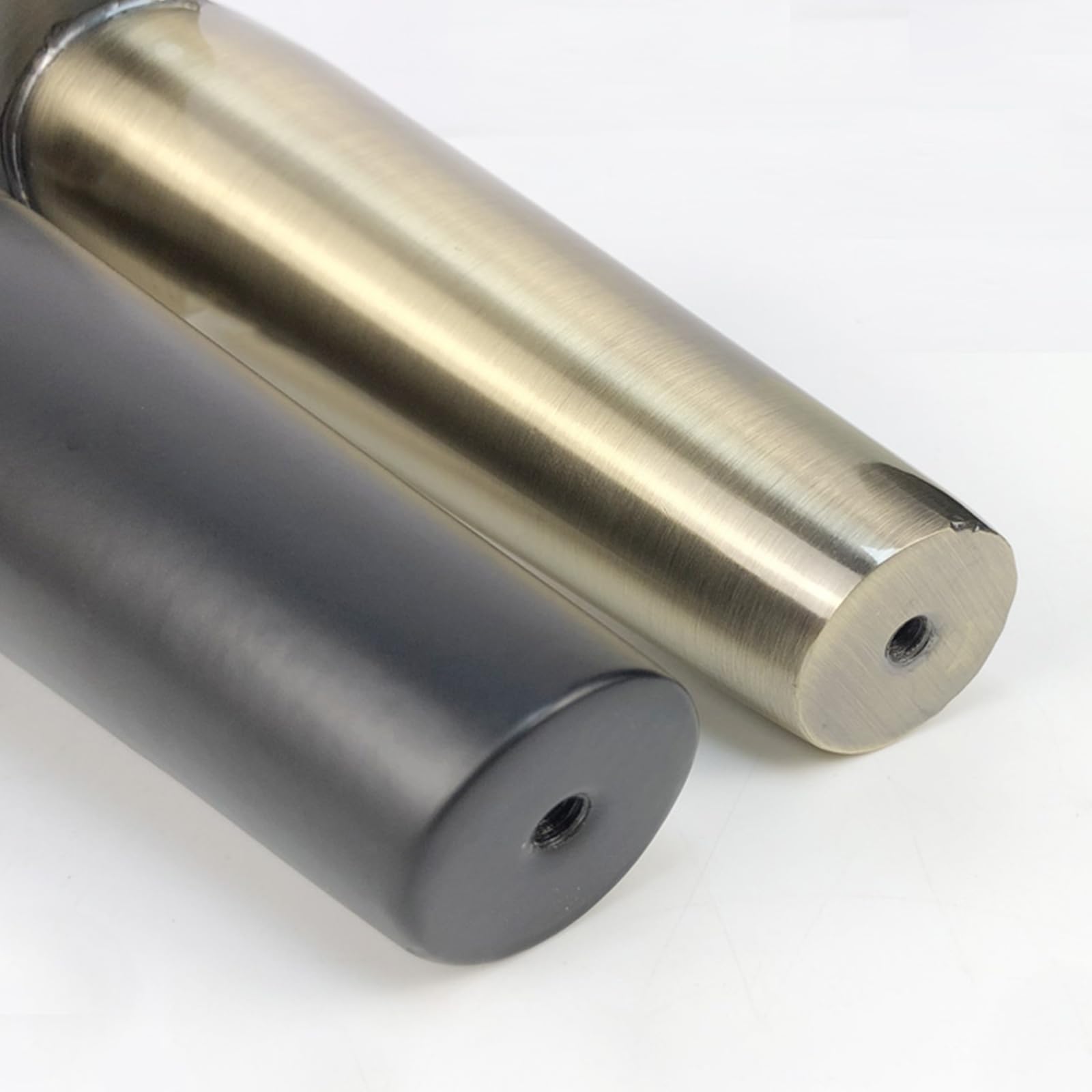 Generico Gambe per Mobili Piedini per Tavolo Conici in Ferro Spazzolato 4 Pezzi Superficie Galvanizzata Colore: Bronzo Altezza Piedini Divano 15,5 cm/6,1" Piedini Mobile 15,5 cm/6,1".