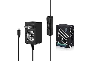 iUniker 5V 3A UL Listed Power Supply for Raspberry Pi