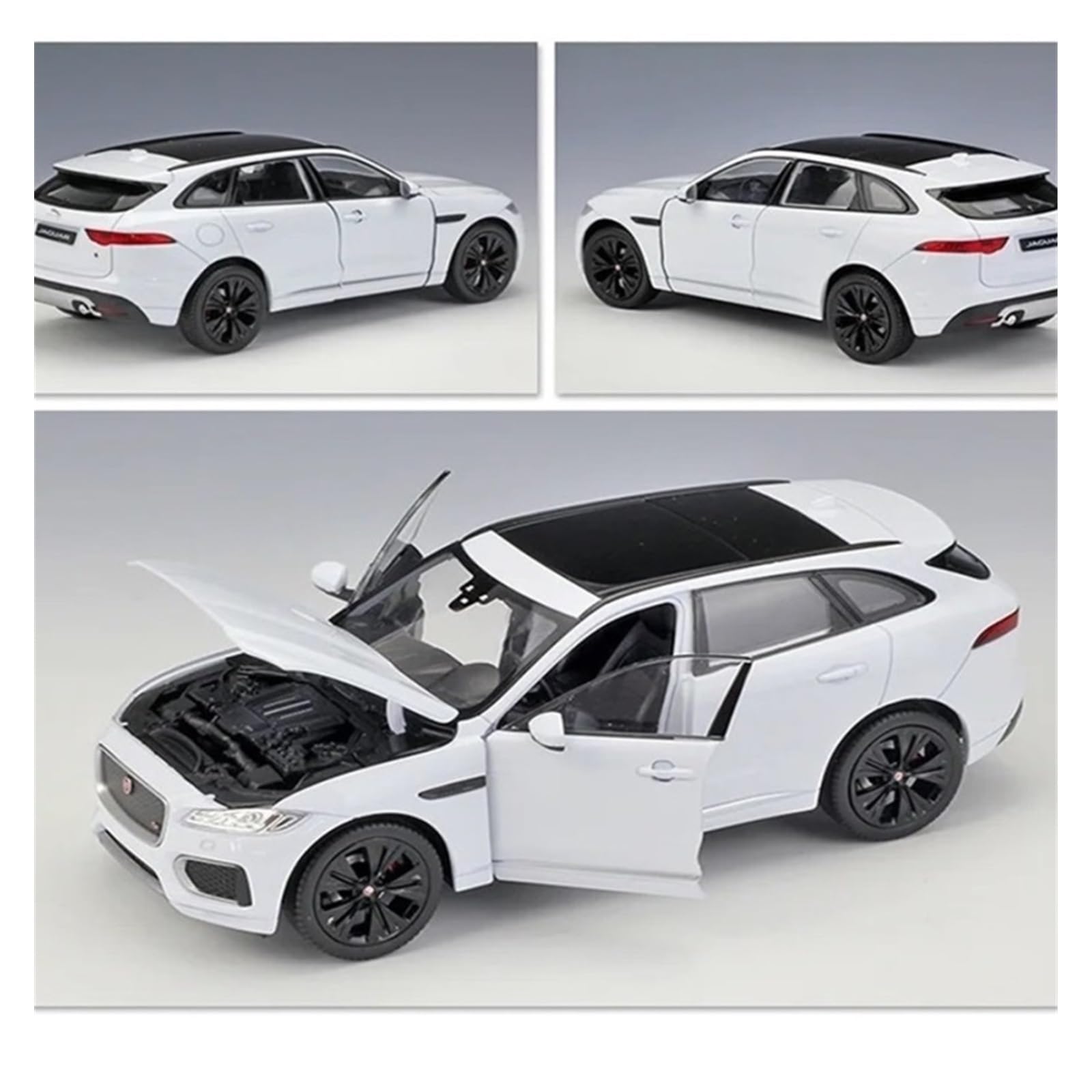 Amazon | ミニカーモデル 1:24 ジャガー F-Pace SUV ダイキャスト