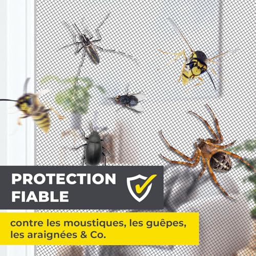 Moustiquaire découpable EASYmaxx pour des nuits d'été sereines