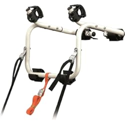 Portabicicletas trasero Peruzzo BDG 1 para bicicleta compatible con Citroen C4 de 2004 a 2006 – Max 17 kg – de acero, color blanco