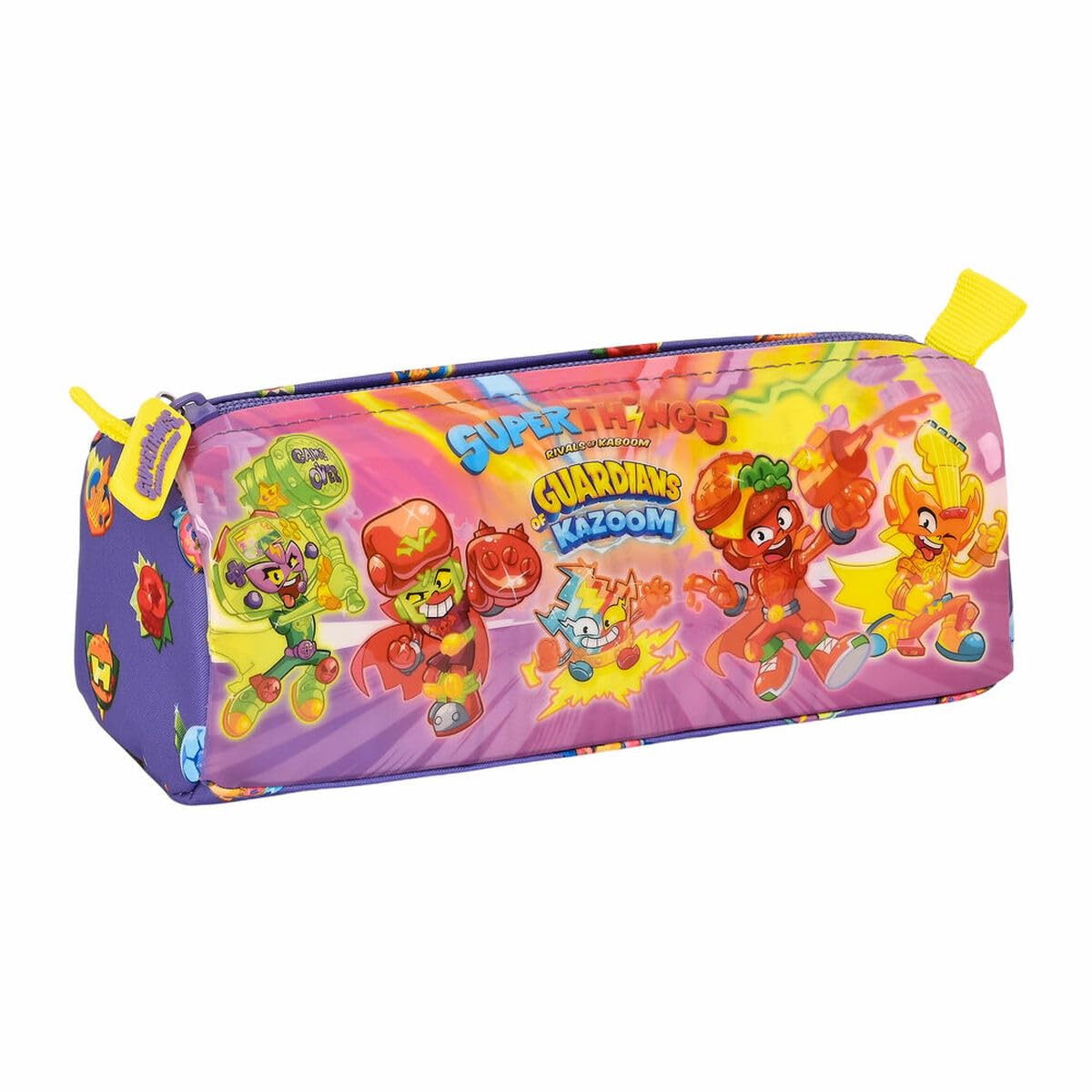 Safta - Superthings Guardians of Kazoom Pencil Case 21X8X7Cm, Multicolor (812270742)