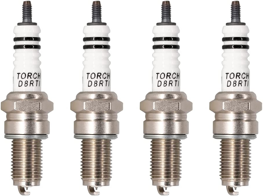 Amazon 4個 TORCH D8RTI イリジウムスパークプラグ NGK DR8EIX DR8EA D8EA DR8EGP