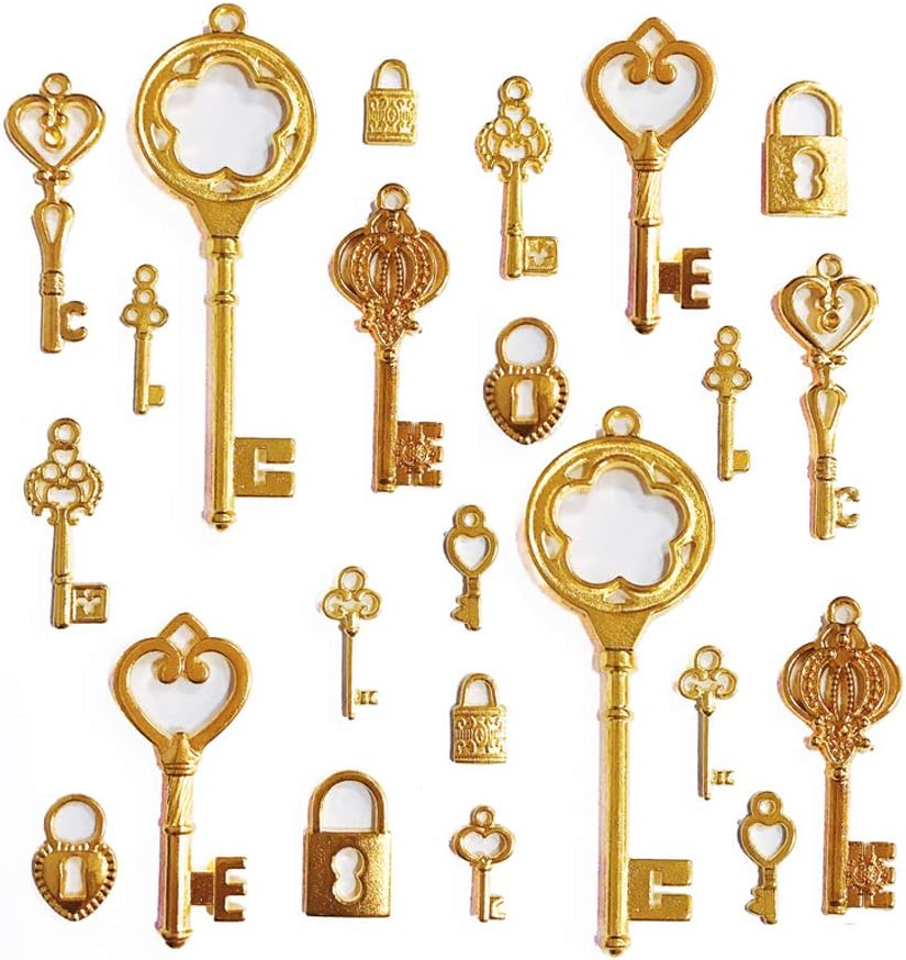 Ipotkitt Antique Alloy Tibetan Charms Jewelry Making Charms for DIY Jewelry Craft Supplies