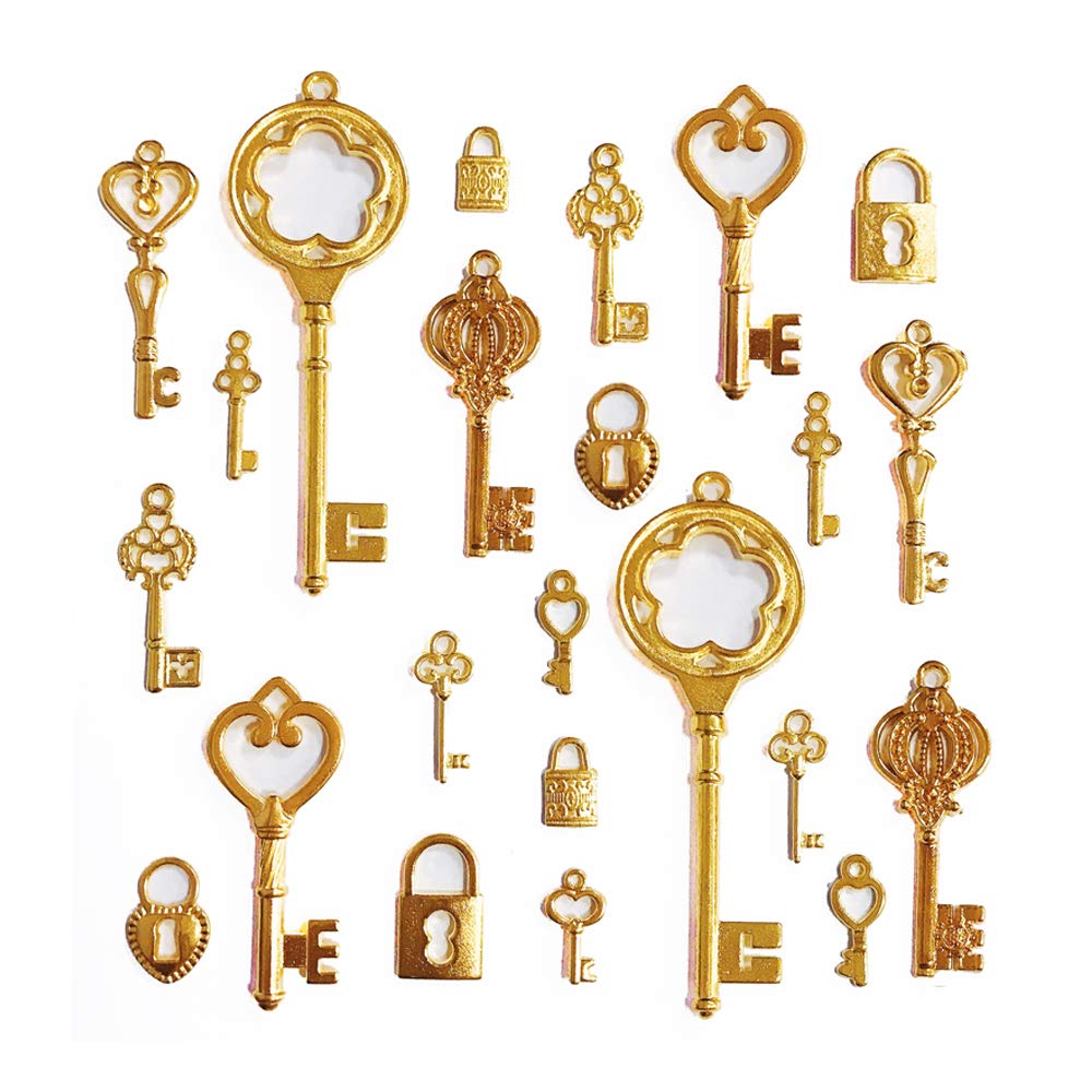 Ipotkitt Antique Alloy Tibetan Charms Jewelry Making Charms for DIY Jewelry Craft Supplies