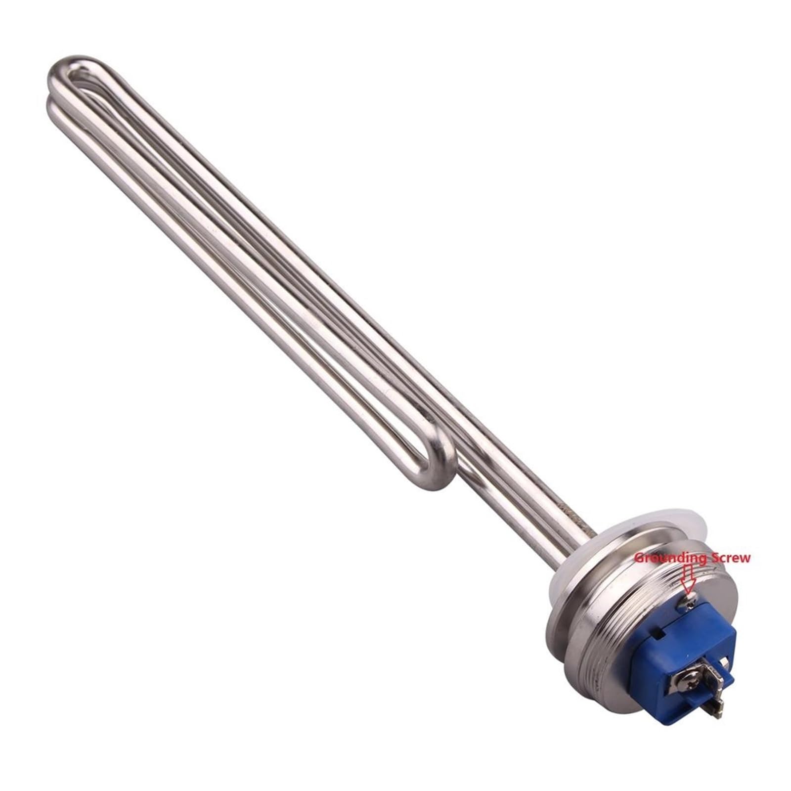 DELURA Riscaldatore Ad Immersione 1.5" Tri-clamp 240V 3.5KW Riscaldatore Ad Immersione Elettrico in Acciaio Inossidabile Elemento Riscaldante