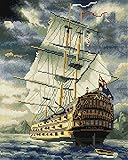 Cubierta completa Diamond con marco de madera, casa en el río