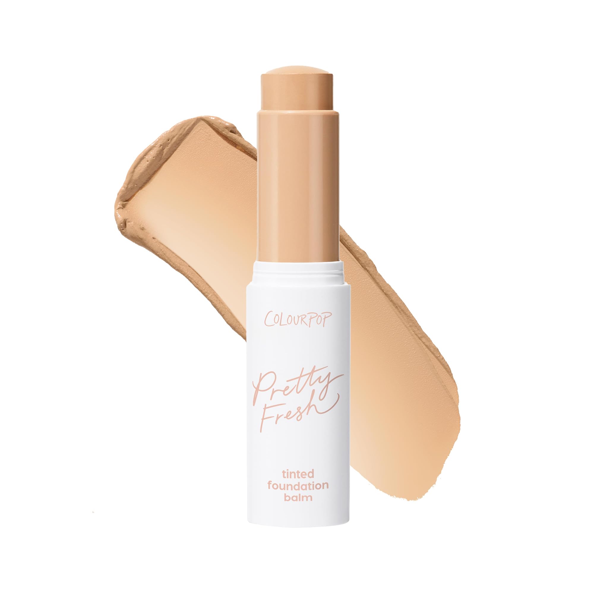Pretty Fresh Tinted Foundation Stick - Balm to Cream Foundation with Light to Medium Coverage - Infused with Hydrating Hyaluronic Acid, Peptides & Niacinamide - Light 7 (0.29 oz)