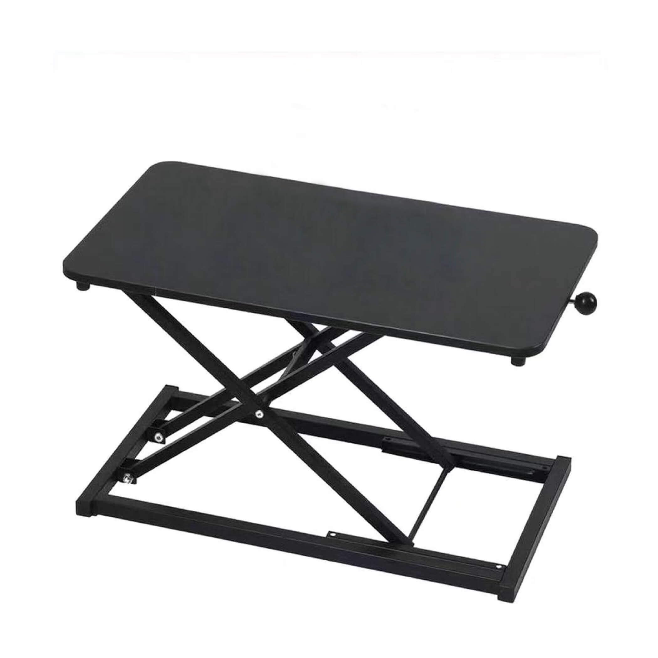 ADQZYWT Height Adjustable Standing Desk Converter, Keyboard Riser for Stand Up Desk Riser, Computer Keyboard Stand for Desktop, Ergonomic Sit Stand