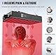 I-THERA-U Rotlicht Near Infrared Light Therapie - 400W Red Light Therapy Panel, 660nm&850nm Red Revive Nahinfrarot, 80 leds Infrarot Lampe Therapie für Gewicht & Schmerz-Management, Insgesamt Wellness