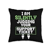 Funny Network Administrator Tee Tech System Administrator Throw Pillow