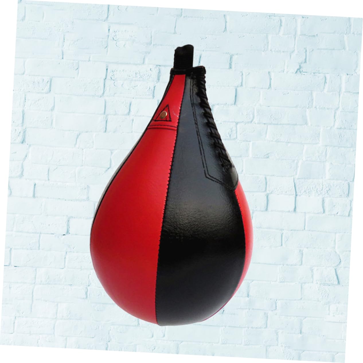 TOYANDONA Ballon de Boxe Vitesse Poire en Cuir PU Cranté Ballon D’entraînement de Frappe Précis Balle de Boxe pour Agilité sans Accessoires Usage Sportif