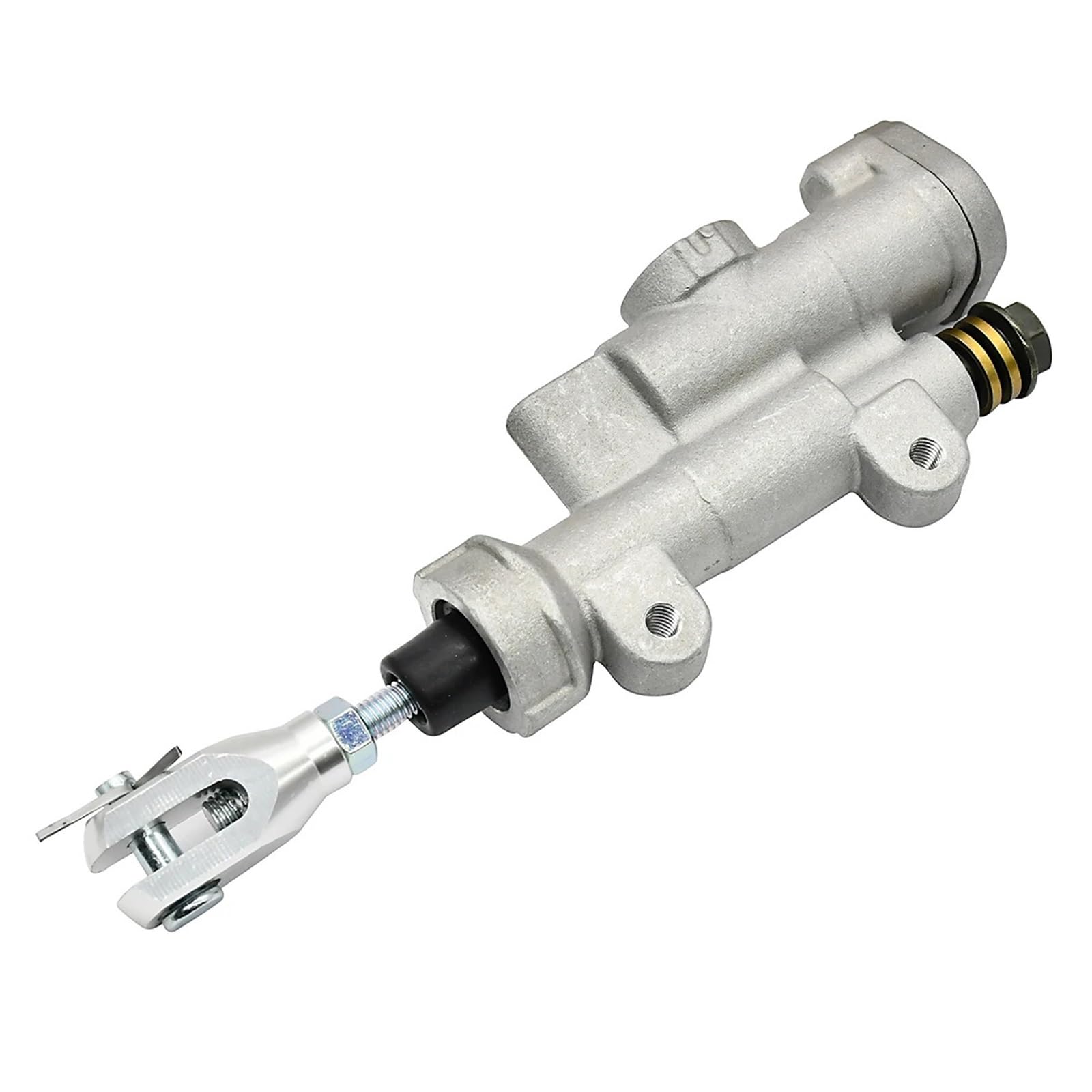 APSHDNCU Forward Brake Pump Fit for CR125R CR250R CRF250R CRF450R CRF250X CRF450X Motorcycle Rear Brake Master Cylinder(CNC Silver)