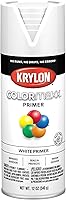 Vista 20 de Krylon K05562007 COLORmaxx Acabado transparente acrílico para uso en interiores y exteriores, color cristal satinado, 11 onzas (paquete de 1)