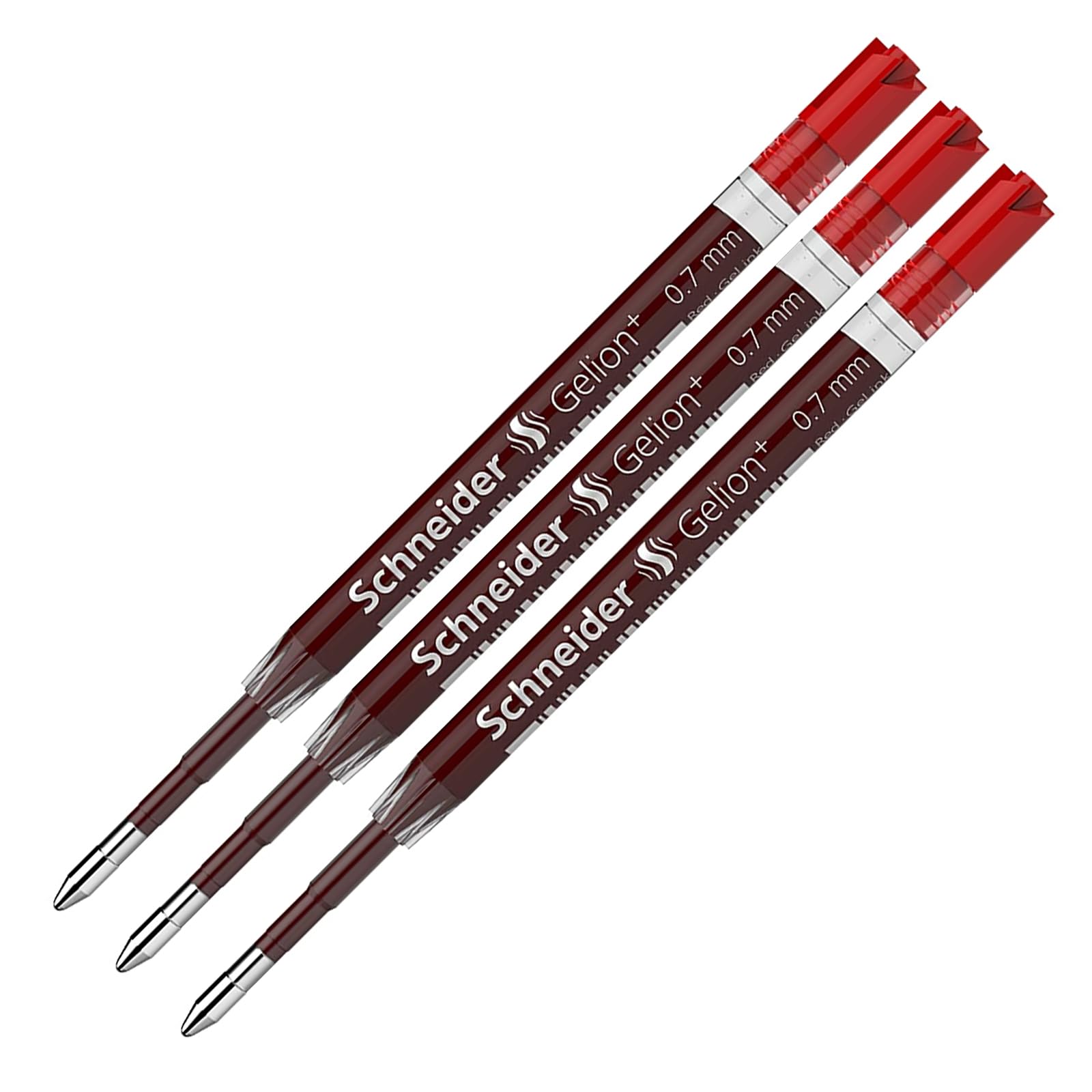 SCHNEIDER Set of 3 Gel Ink Refills 39 Red