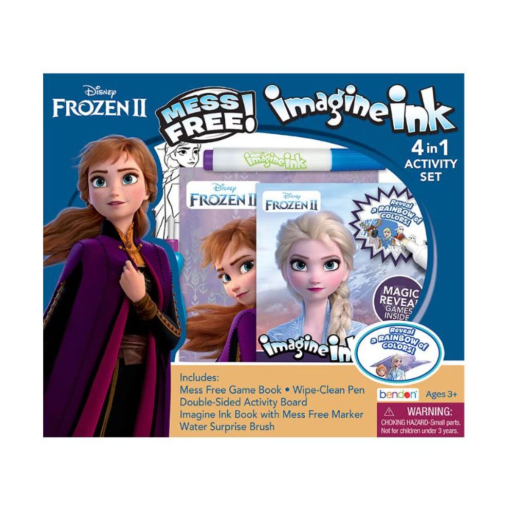 『Disney FROZEN』（全４巻）（マイヤペン対応） Amazon.com: Disney Frozen 2 Anna and Elsa Imagine Ink 4-in-1