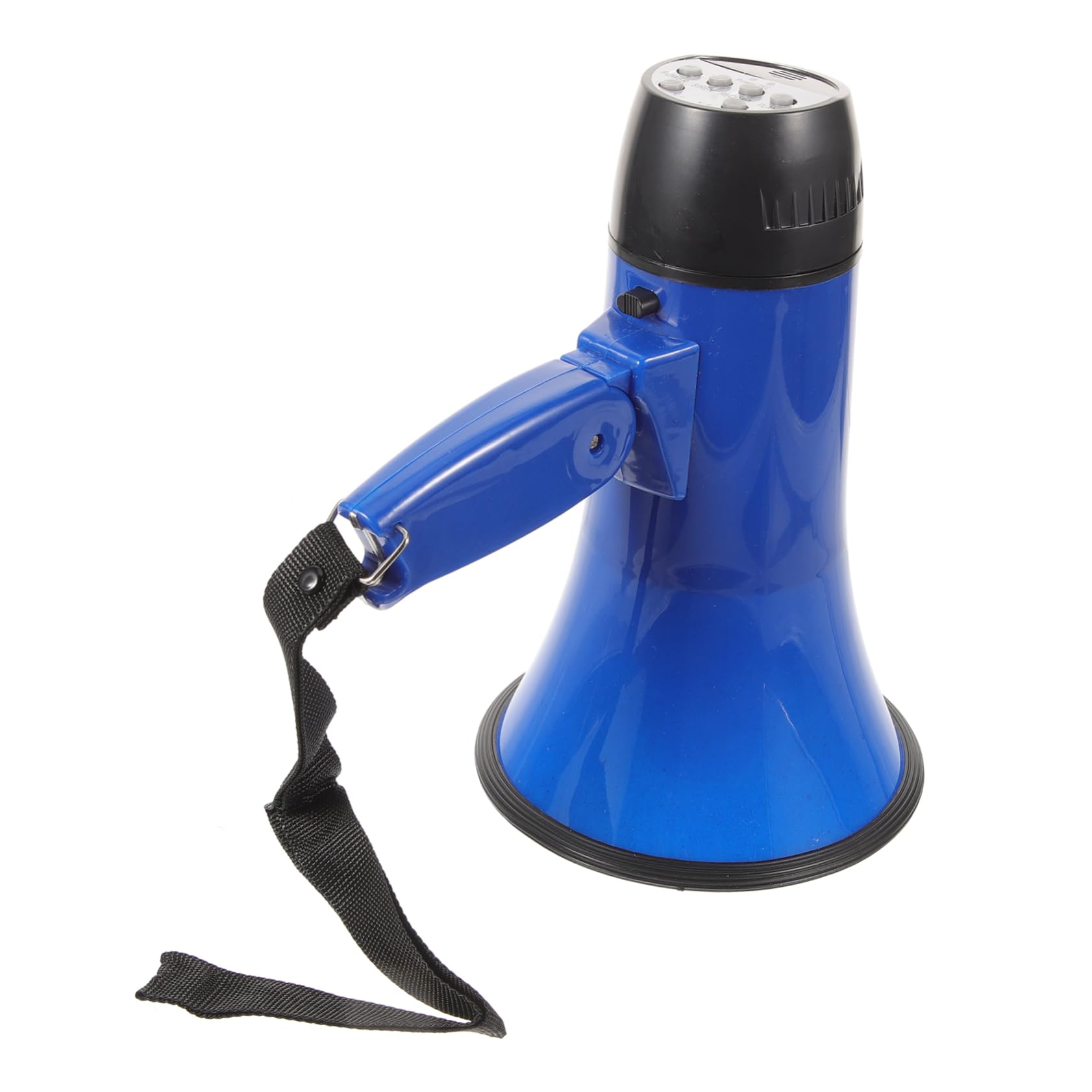 Mikinona Megáfono Portátil de Mano Rojo con Grabación Altavoz Amplificador de Voz Plegable Micrófono Integrado para Guías Turísticos y Color Aleatorio