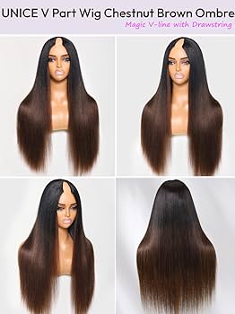 NYANTORA／Duenn／Hair Stylistics YCAM LIVE Amazon.com: UNICE EasiContour Yaki Straight V Part Wigs