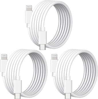 Ximytec iPhone Charger 6 FT [MFi Certified] Type C Power Delivery Fast Charging Compatible with iPhone 14 13 12 11 Pro Max XS Max XR X 8 iPad,White