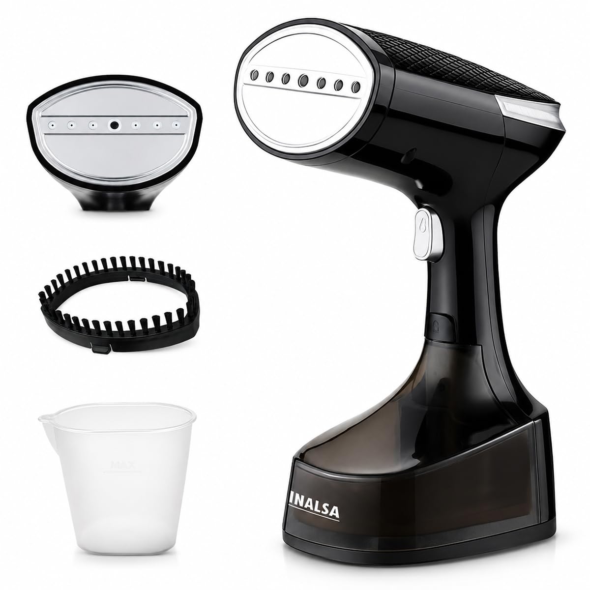 INALSA Garment Steamer for Clothes,Steam Iron Press - Vertical & Horizontal Steaming up to 25g/min, 1600 Watt,340 ml Water tank & 28 sec Fast Heating,Hetaing On/OFF Indicator Light (Cosicosy)-image-47
