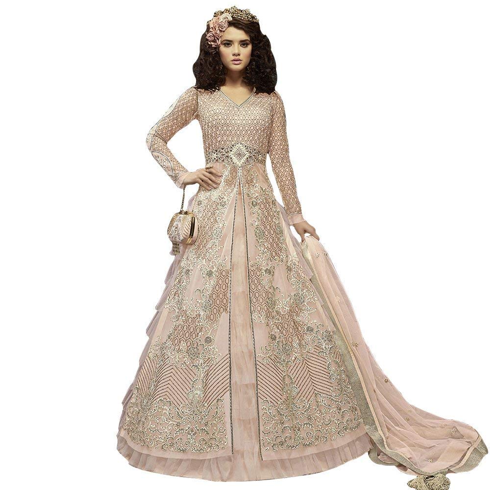 gown type lehenga
