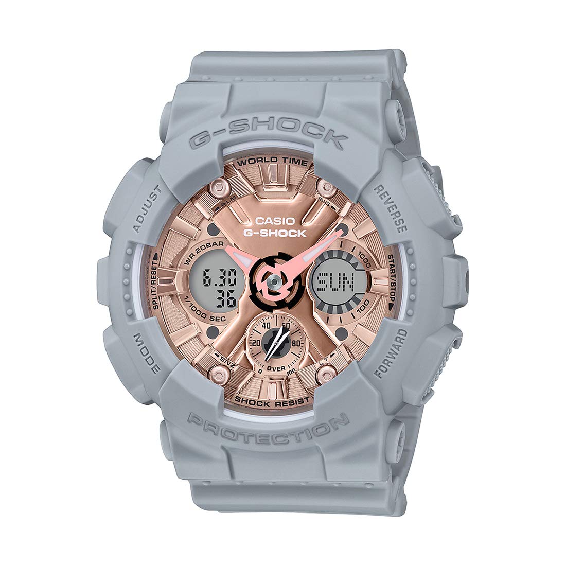 casio g shock gold dial