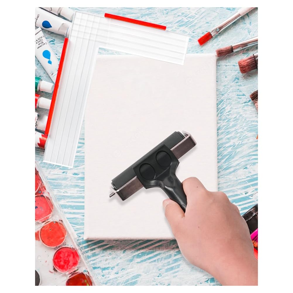 Herramienta de Alineación de Placas de Impresión en Gel: Herramienta de Colocación de Placas de Impresión en Gel Grandes para Grabado y Arte con Técnicas Mixtas.