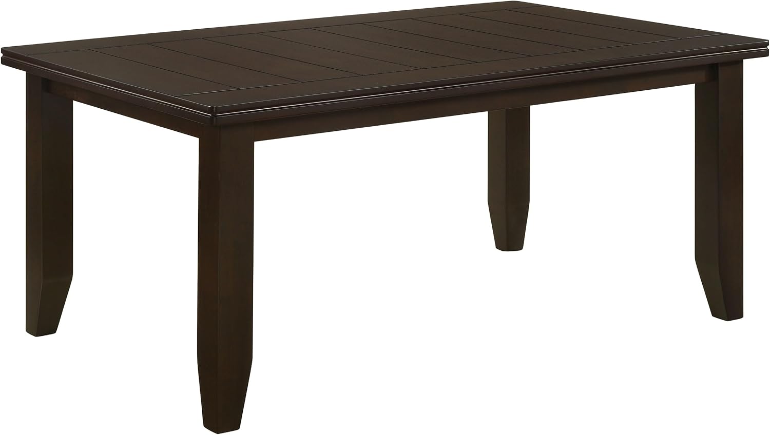 Coaster Home Furnishings Dalila - Asian Hardwood - 5-Piece Rectangular Dining Table Set with Ladder-Back Dining Chairs - Dining Room & Kitchen - Cappuccino - 102721-S5