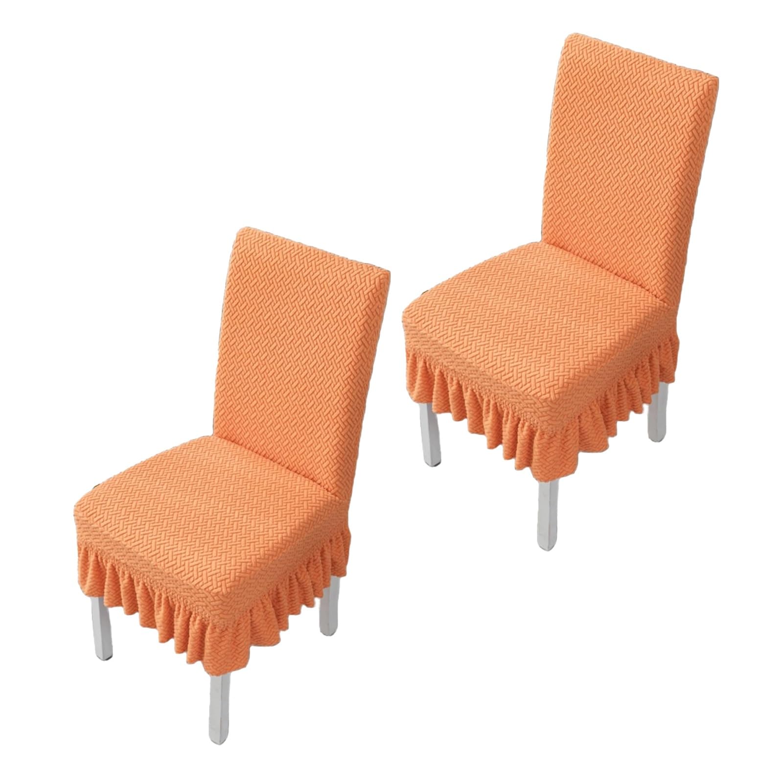 Housse chaise salle à manger extensible et lavable pour cuisine
