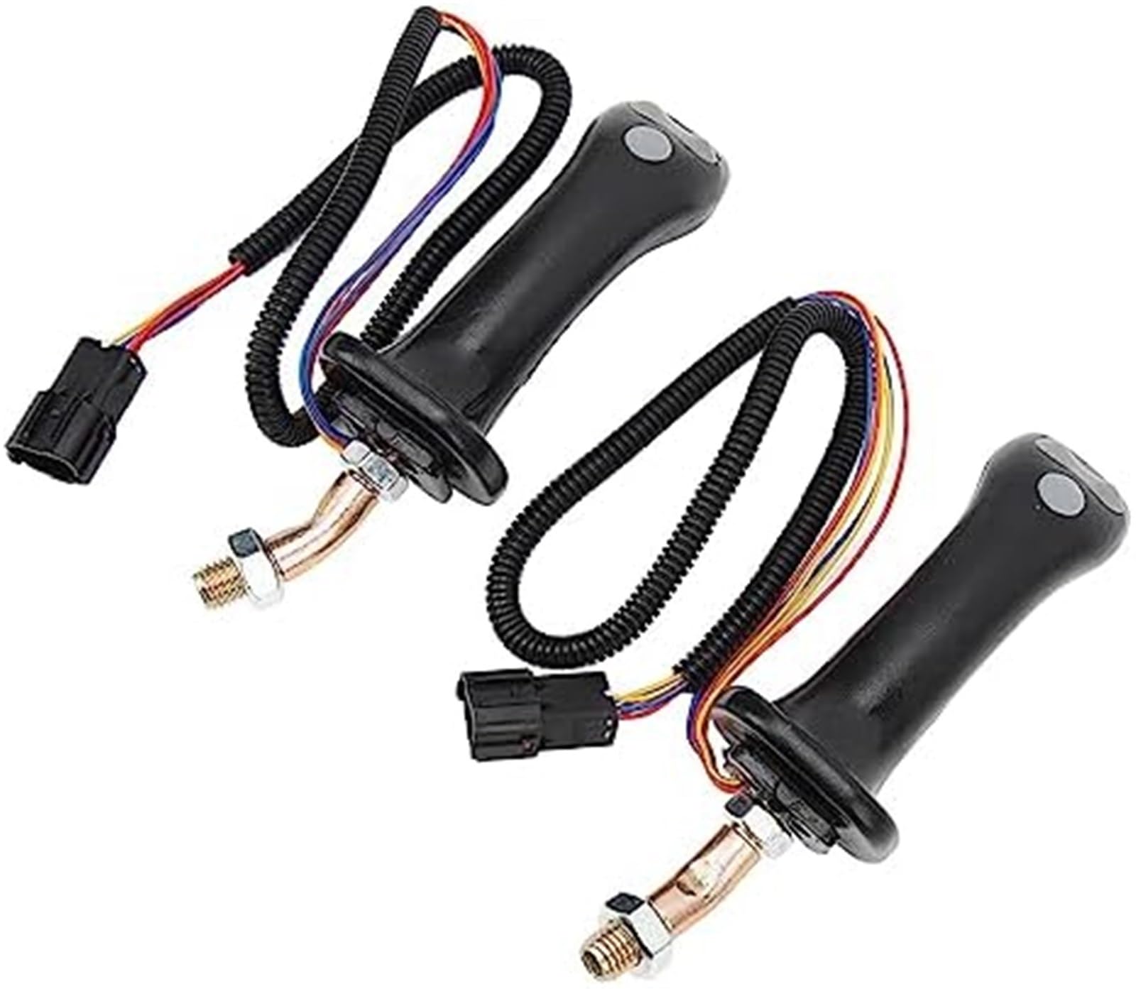 Botón de Palanca de Mando de Excavadora de aleación de Aluminio Doosan DH DX150 215 225 300 37020119C Control de Joystick para Excavadora