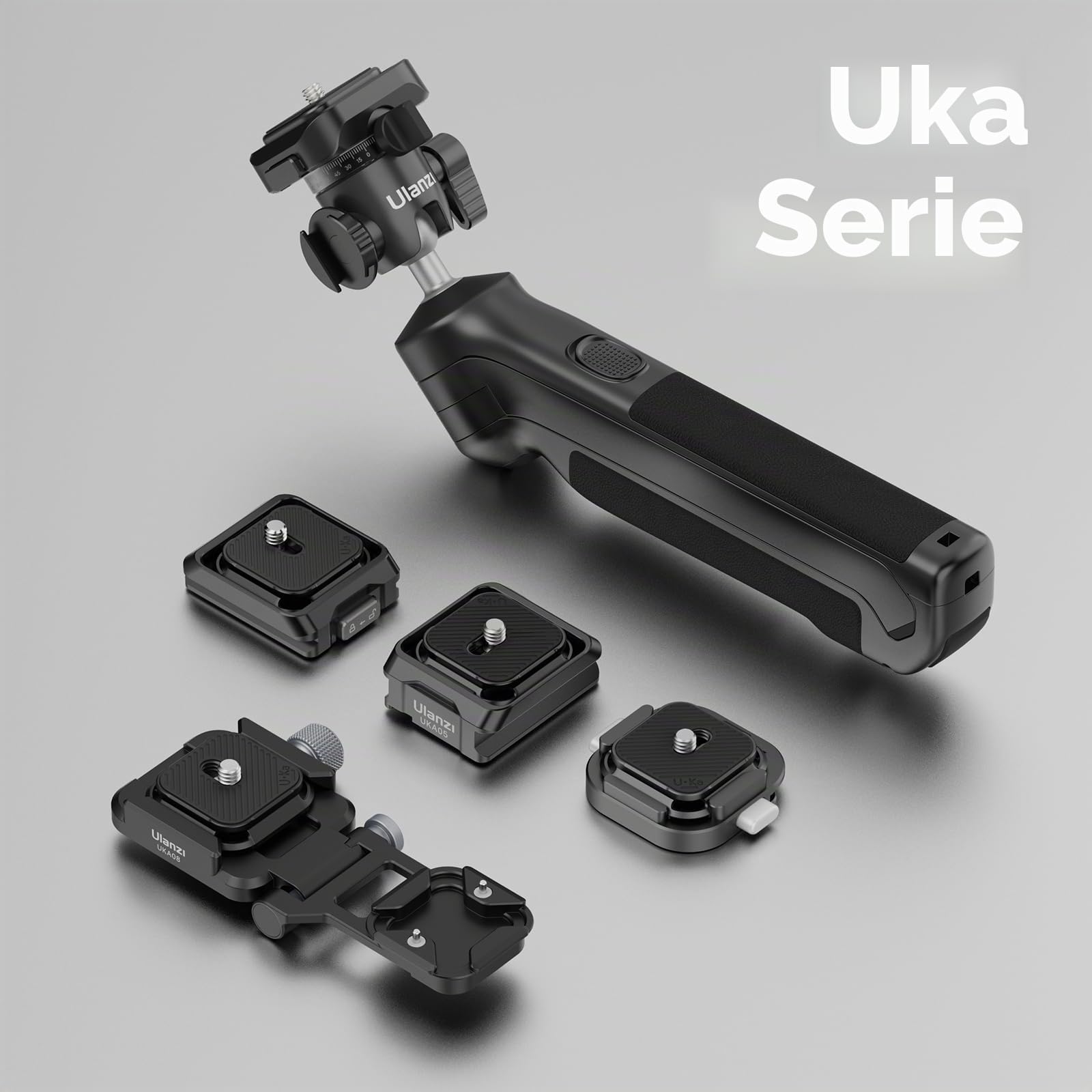 ULANZI Kamera-Rucksack-Gurt-Clip, mit Schnellentriegelungssystem, kompatibel mit UKA-QR-Platten, für Sony, Nikon, Fuji, DSLR-Action-Cam-Halterung, belastbar bis zu 10 kg, nicht kompatibel mit F38