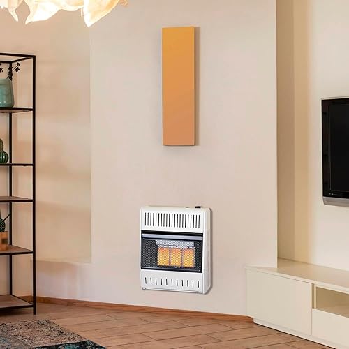 Miniatura 8 de ProCom ML150TPA-B Calentador infrarrojo de gas propano sin ventilación con control de termostato para uso doméstico y oficina, 20,000 BTU, calienta