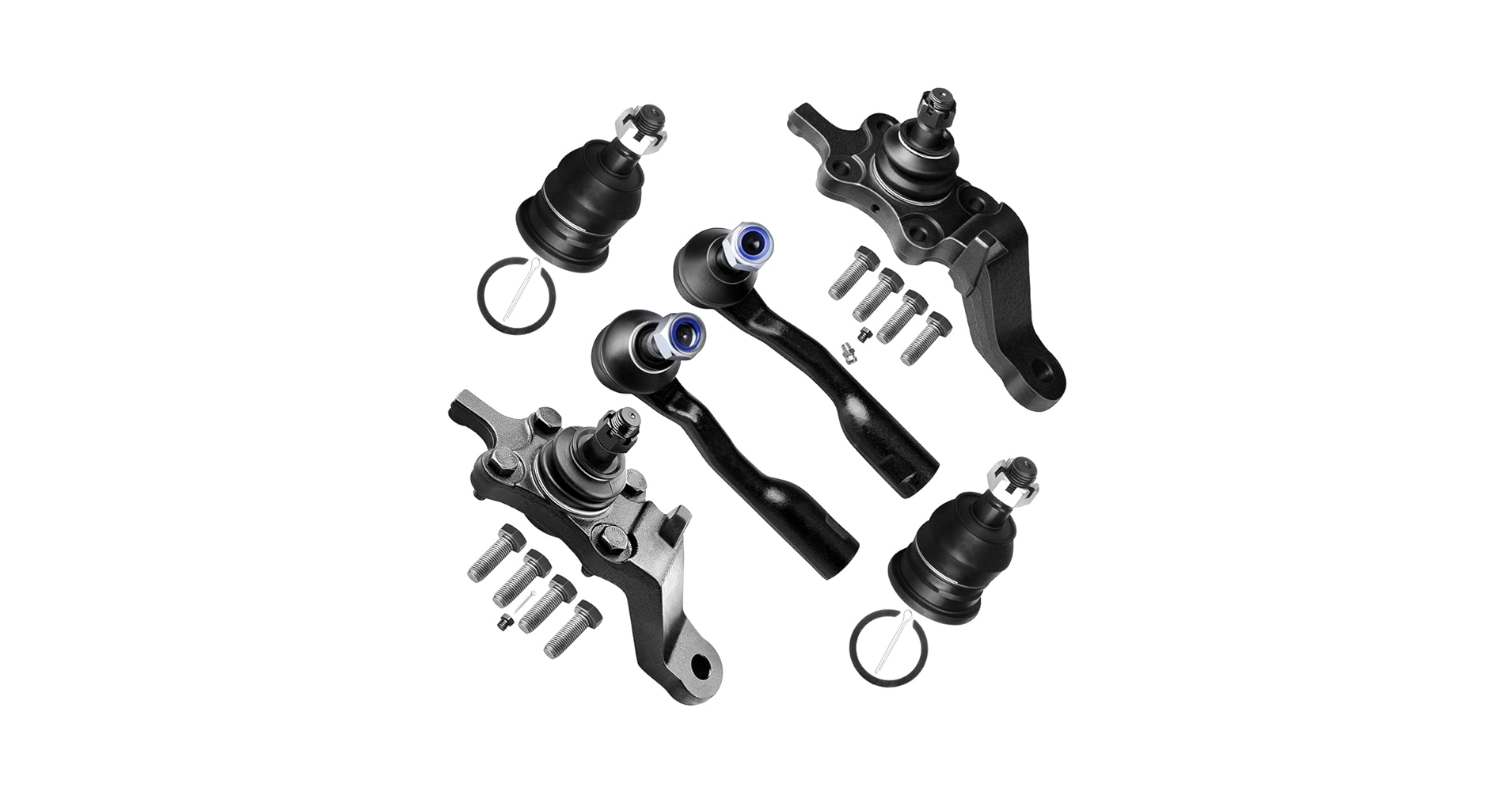 Amazon.com: SCITOO 6pcs Front Suspension Kit Outer Tie Rod End fit