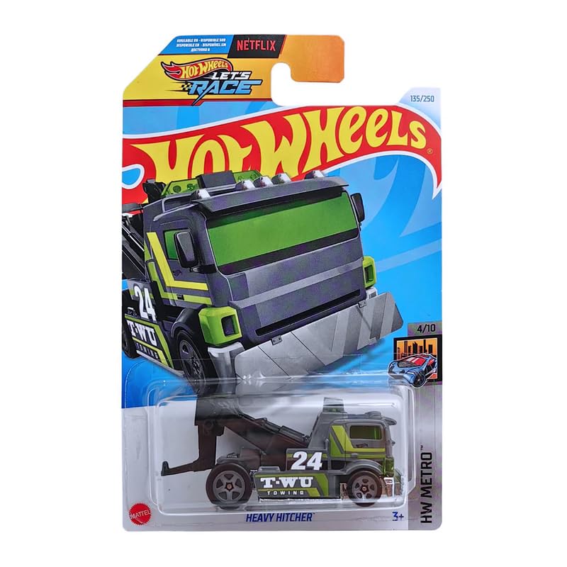 Let's Race Netlix Heavy Hitcher HW Metro for Ages 3 and Up (Grey)
