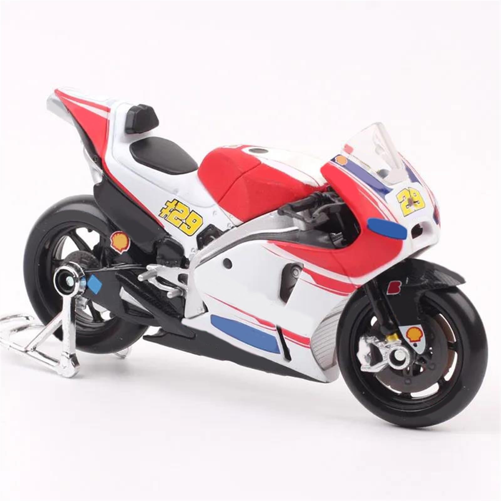 SEYXF Motorbike Toy Motorcycle Model Simulation Alloy Toy 1/18 for Ducati Desmosedici GP 15 No.29 2015