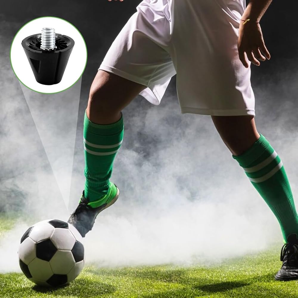 Set 12 Tacchetti Calcio Con Chiave - 13mm E 16mm, Filettatura M5