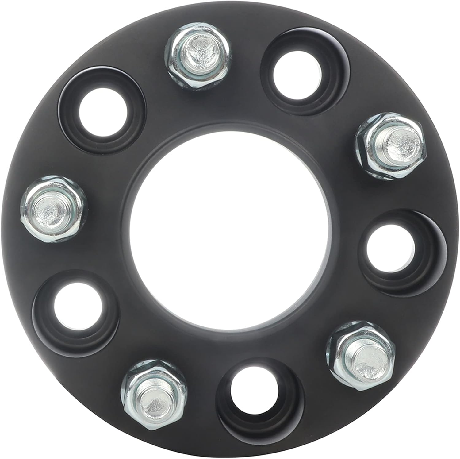 1.25" Wheel Spacers Kits 5x4.5 to 5x4.5 Hubcentric Wheel Spacers 1.25 inch 5x114.3mm 70.5mm adapter 5 Lug with 1/2" Studs black fit for 1983-2011 for Ranger 2003-2005 for Aviator 4PCS