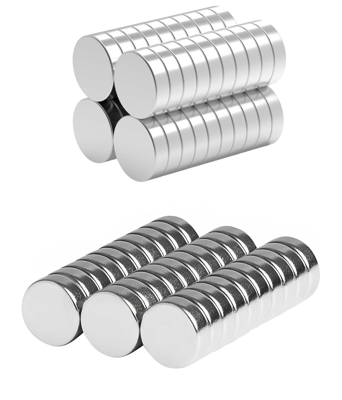 SNOOGG 15 x 2 mm Neodymium N35 disc Rare Earth Magnets for Whiteboard Fridge, Crafts, DIY, Science, Craft, Office, Students, Projects, Pack 40 Pc (Use for 14 year age and above only)-image-37