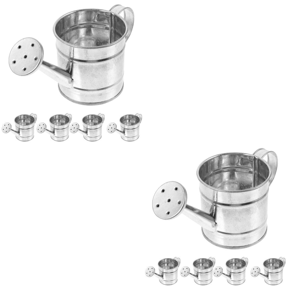 Happyyami Mini Arrosoir Galvanisé 10 Pièces Arrosoir Miniature Mini Arrosoir Décoratif pour L'artisanat Décoration De La Maison Et De Fête sur Le Thème du Jardin
