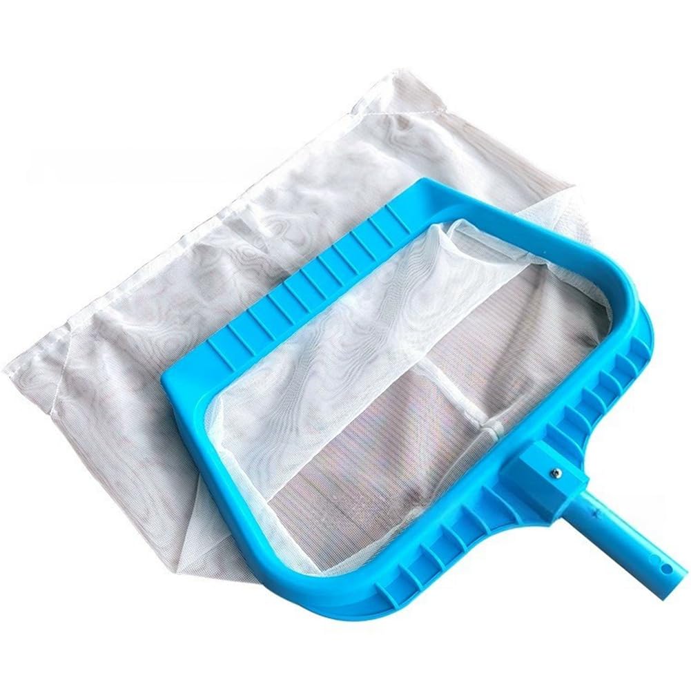 Hndhbfgrt Pool Skimmer Net Heavy Duty Swimming Leaf Rake with Deep Fine Mesh Pool Cleaning Tool