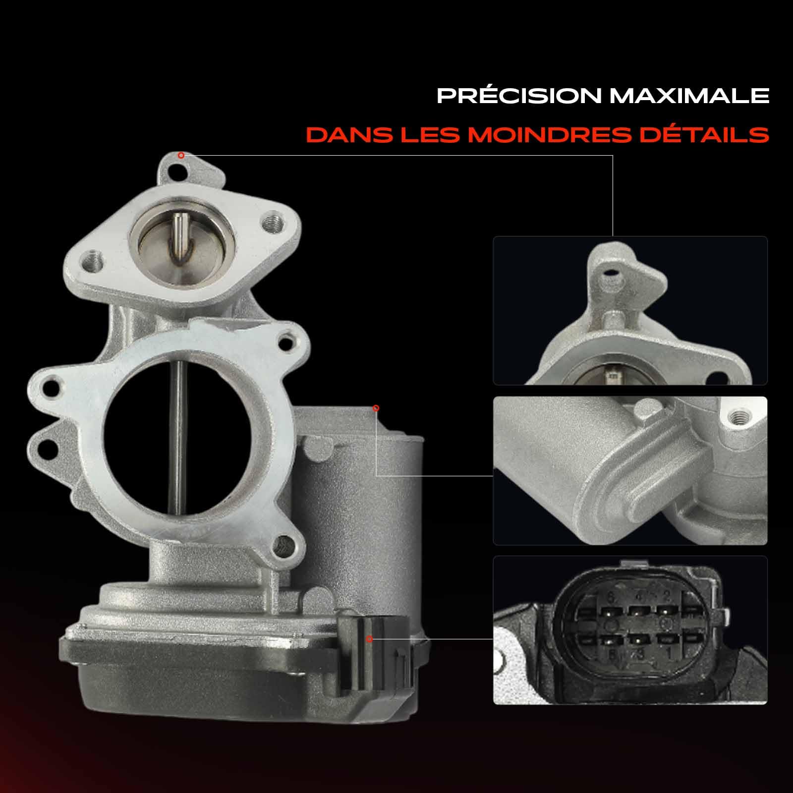 Frankberg Vanne EGR pour le recyclage des gaz d'échappement 03G131501J