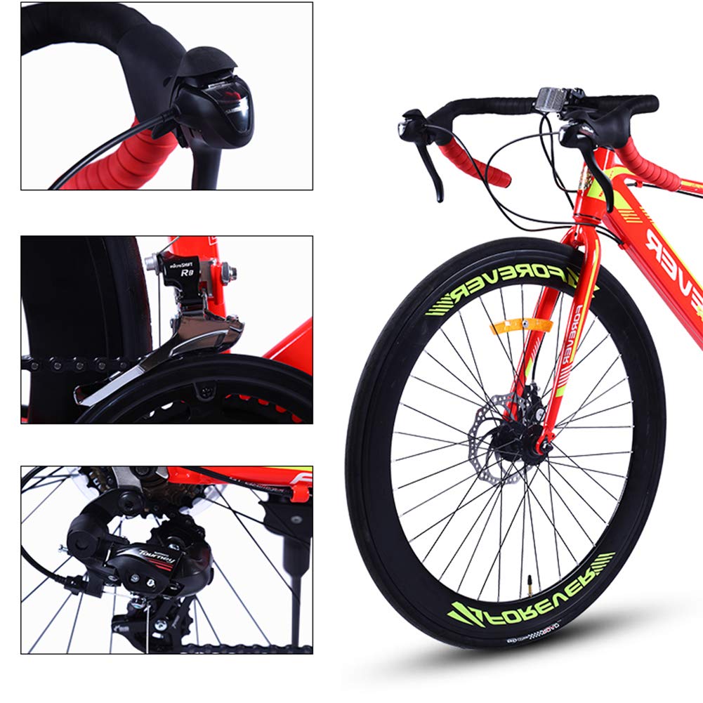 Amazon.co.jp: 26インチロードバイク、大人用14スピードデュアル