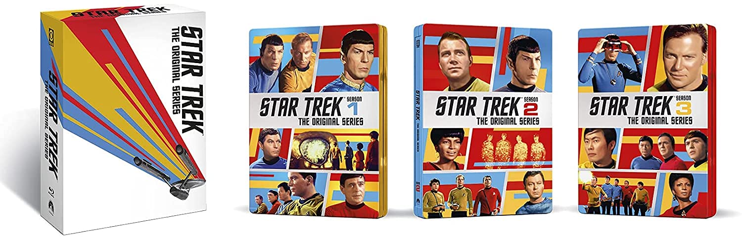 Star Trek: The Original Series - The Complete Series Limited Edition Steelbook [Blu-ray]