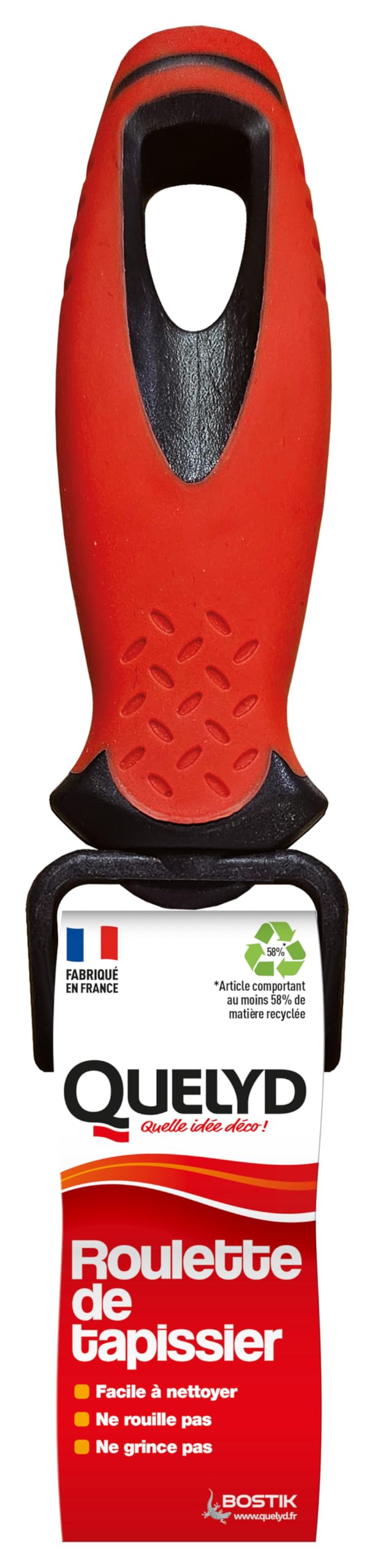 Quelyd Roulette De Tapissier Pose Papiers Peints Manche Ergonomique Ebonite